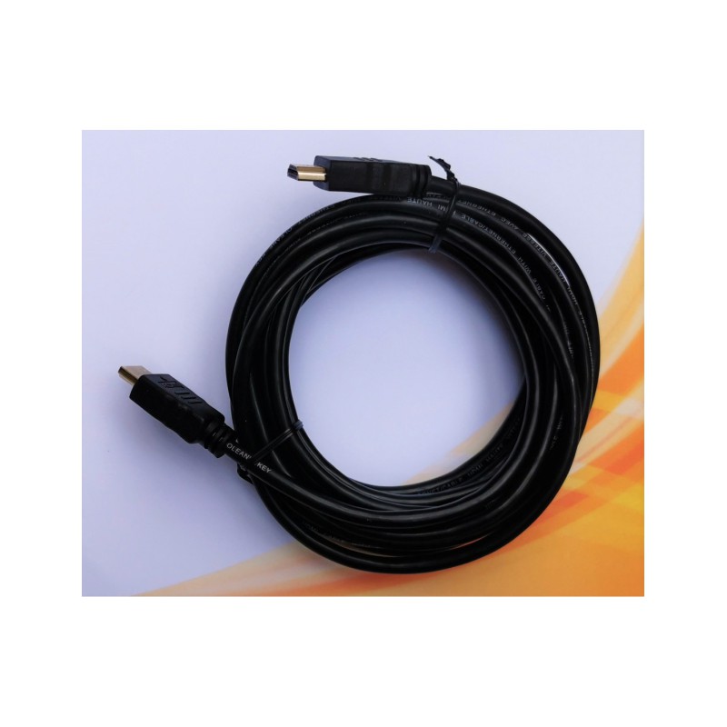 Câble HDMI 1.4 mâle/mâle 5m Oléane key