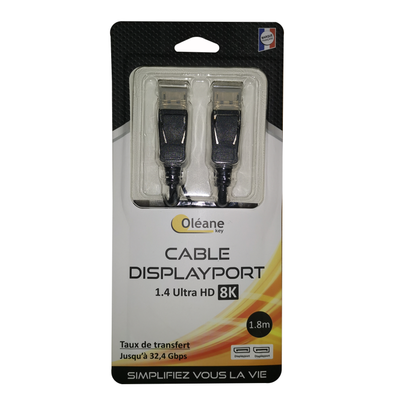 CABLING® Câble adaptateur HDMI vers Mini HDMI M/M 1.4 1.80m