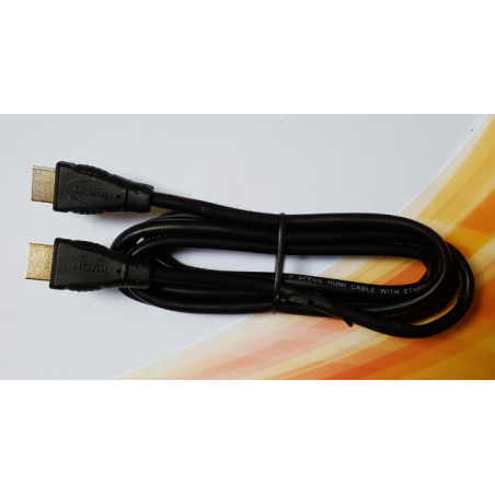 Câble HDMI 1.4 mâle/mâle 1,80m Oléane key