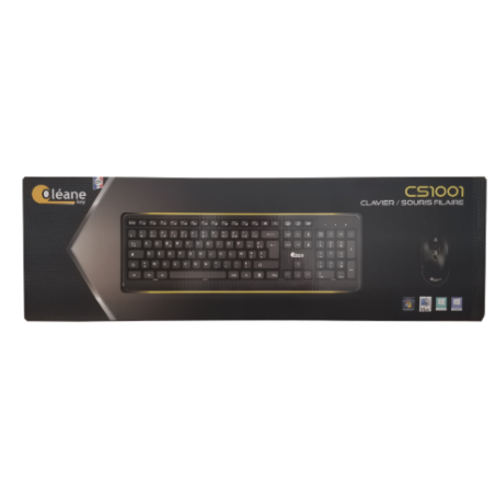 Kit clavier souris filaire Oléane key OLCS1001