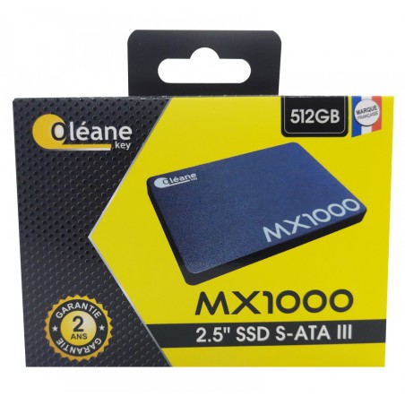 SSD OLEANE KEY 2.5" MX1000 SATA 512Go
