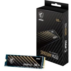 SSD MSI SPATIUM M450 PCIe 4.0 NVMe M.2 500Go