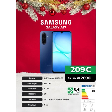 Samsung Galaxy A17 5G Bleu (4 Go / 128 Go)