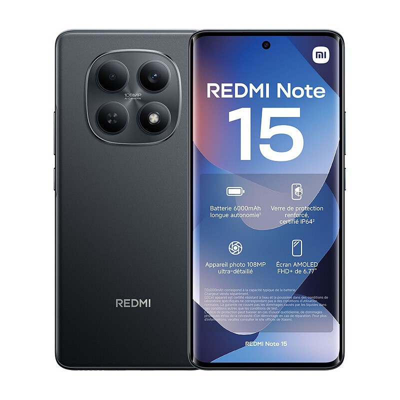 Xiaomi Redmi Note 15 4G  (8 Go / 256 Go)