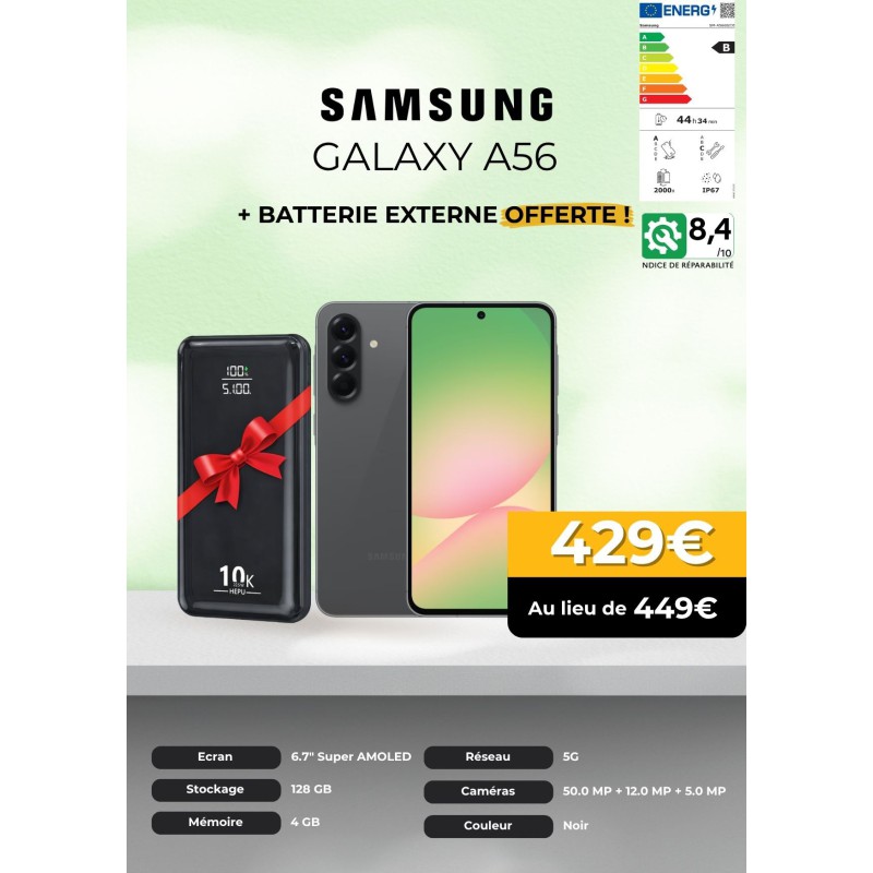 Samsung Galaxy A56 5G  (8 Go / 128 Go)