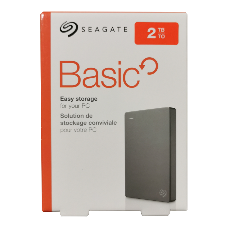 Seagate Basic disque dur externe 5 To Argent - SECOMP France