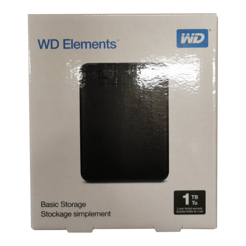 WD - Disque Dur Externe - Elements Portable - 1To - USB 3.0